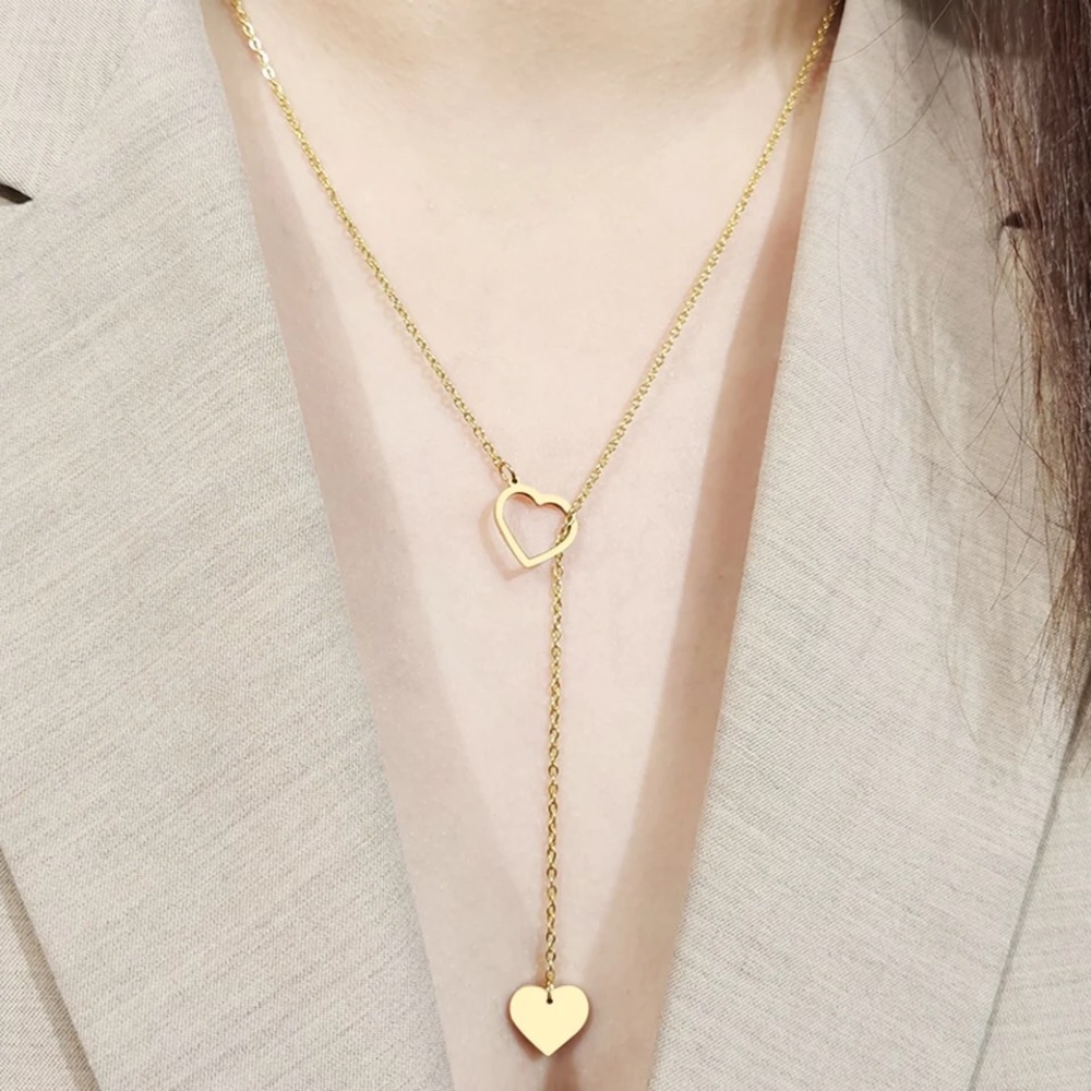 3/$25 ⚡️heart lariat necklace - Picture 10 of 15